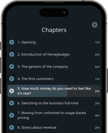 Skip to interesting chapters effortlessly