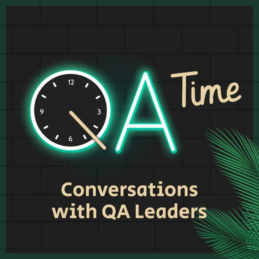 QA Time - podcast cover