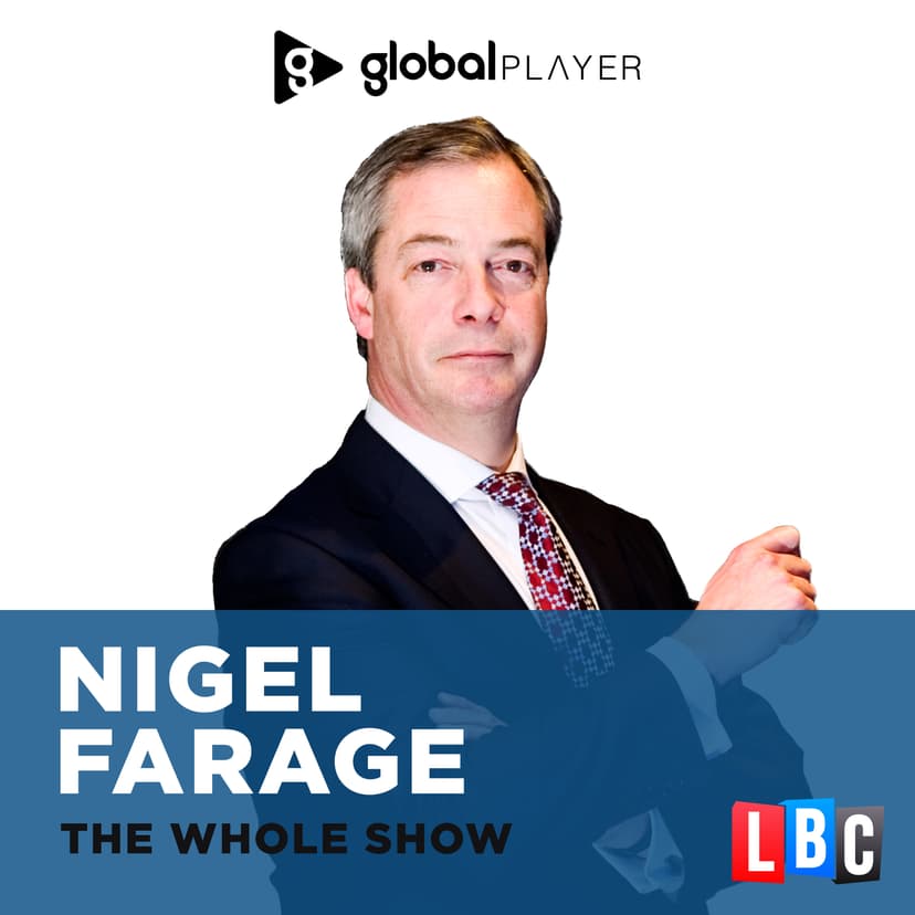 The Nigel Farage Show - podcast cover