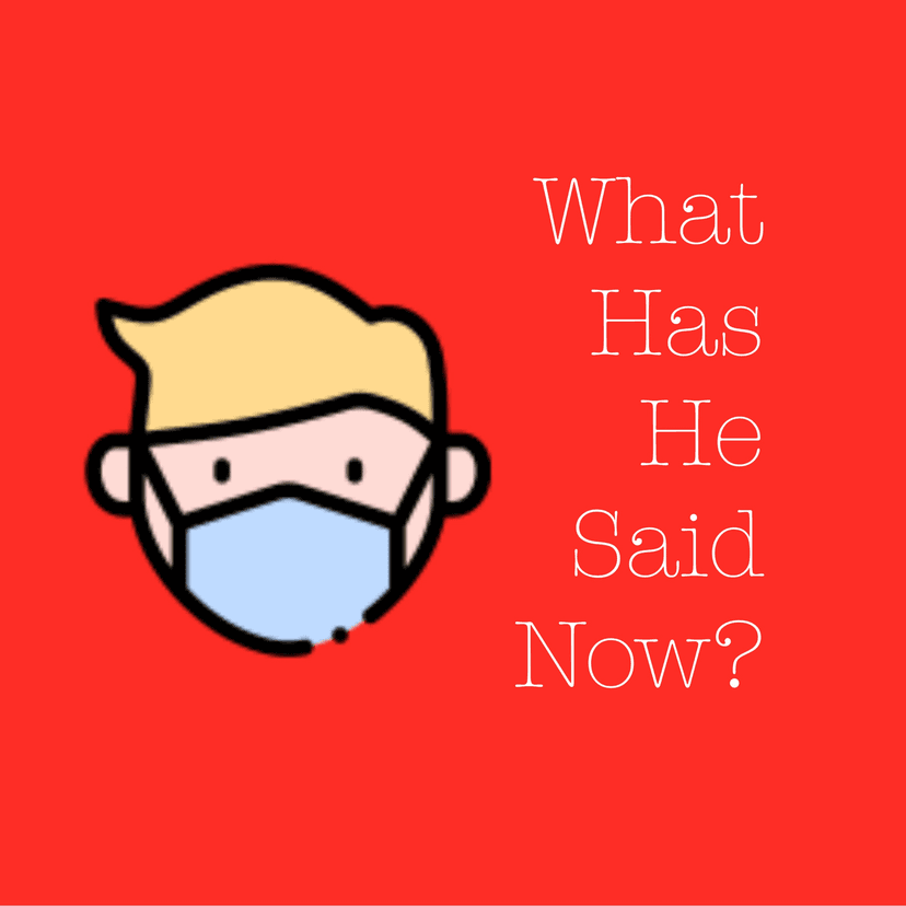 What Has He Said Now? - podcast cover