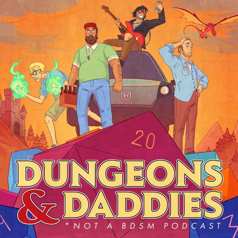 Dungeons and Daddies - podcast cover