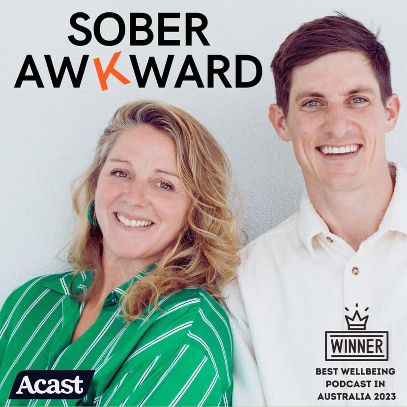 Sober Awkward - podcast cover