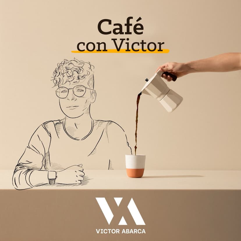 Cafe con Victor - podcast cover