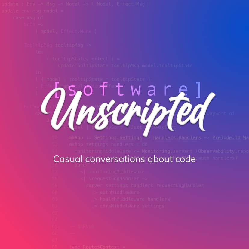 Software Unscripted - podcast cover