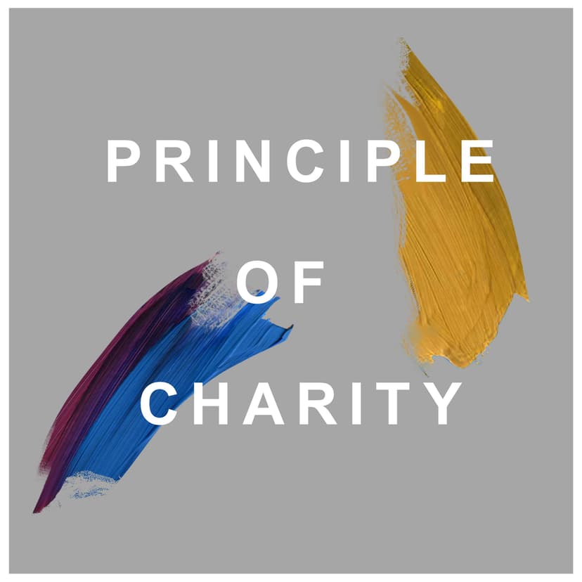 Principle of Charity - podcast cover