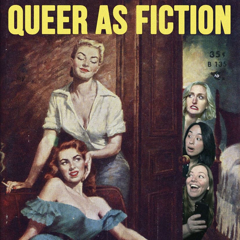 Queer As Fiction - podcast cover