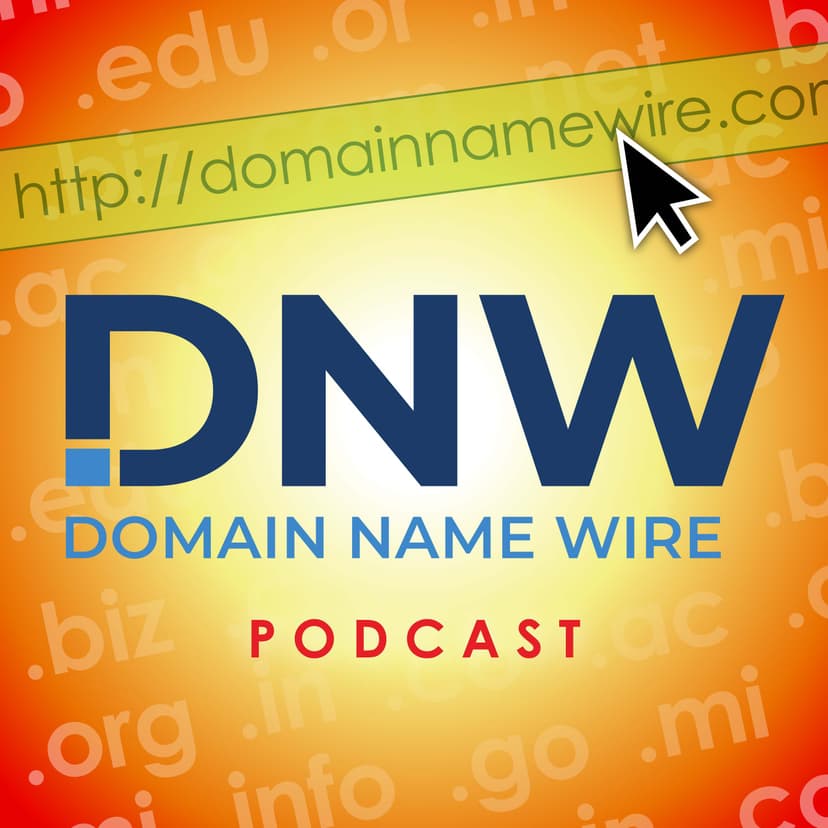 Domain Name Wire Podcast - podcast cover