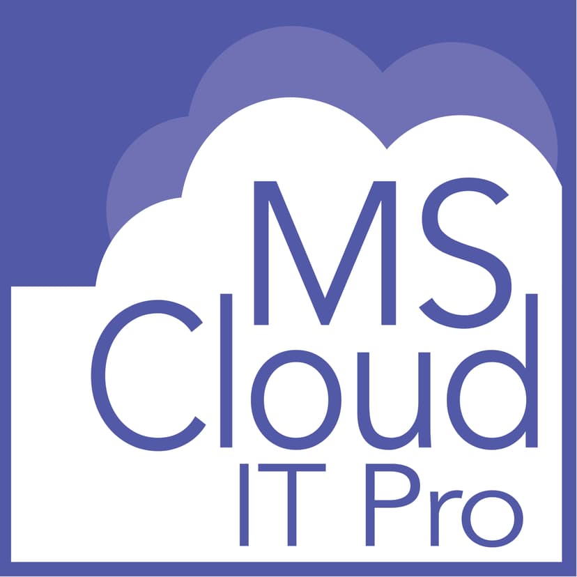 Microsoft Cloud IT Pro Podcast - podcast cover