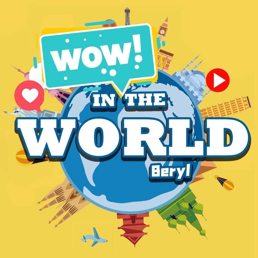 WOW IN THE WORLD - podcast cover