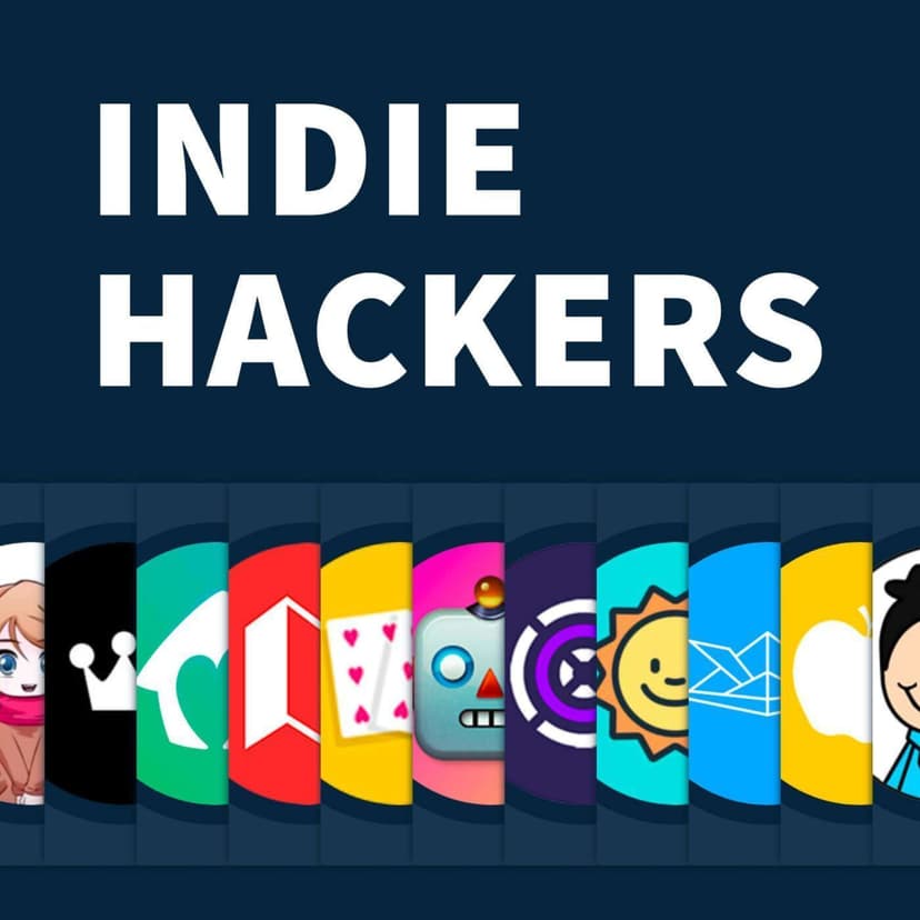 Indie Hackers - podcast cover