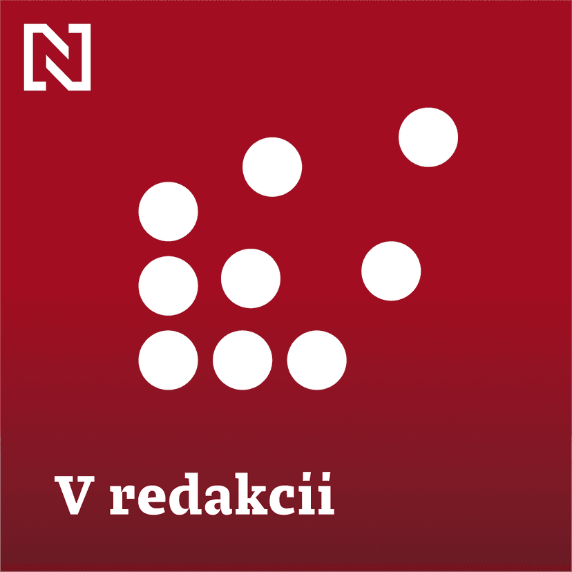 V redakcii - podcast cover