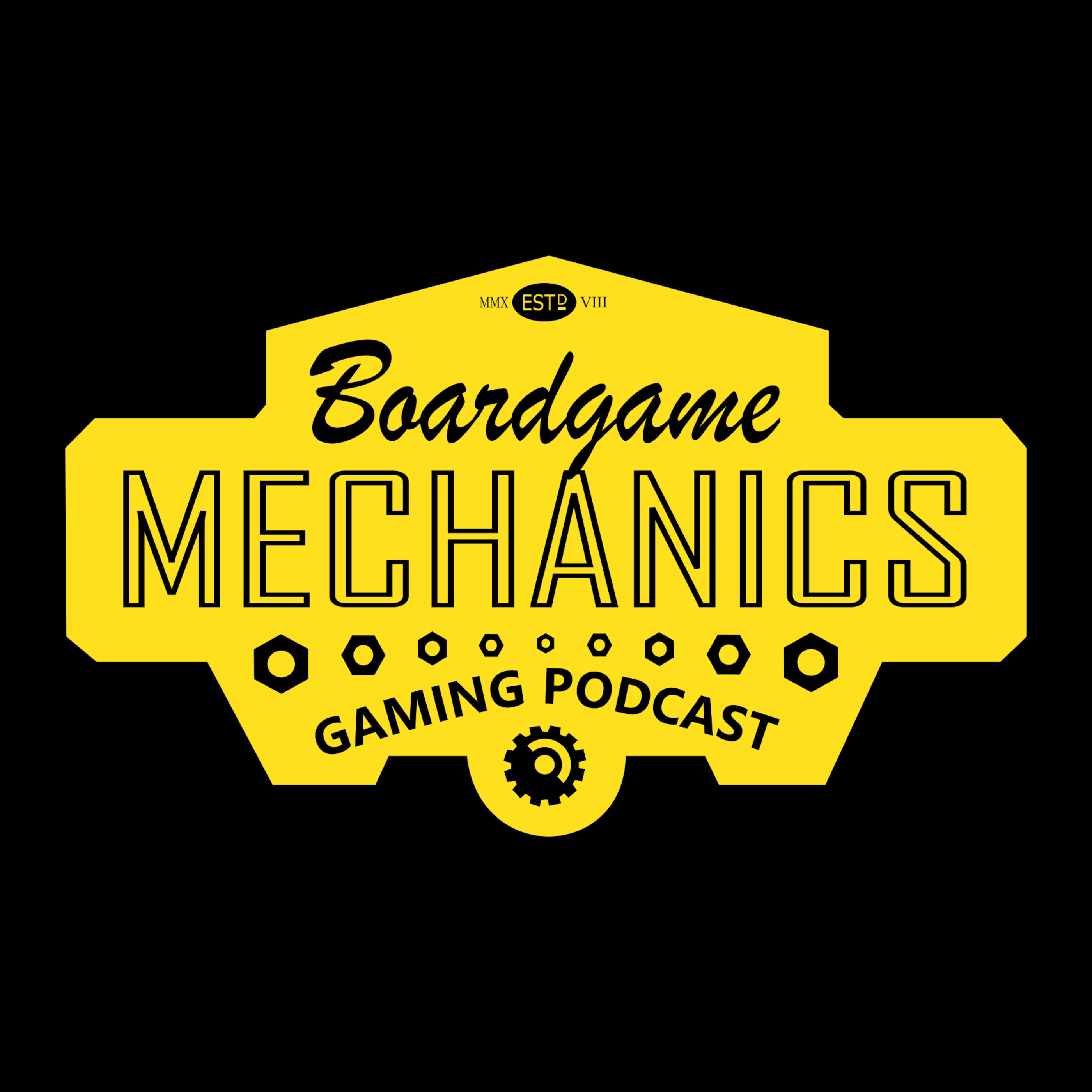 Boardgame Mechanics - podcast cover