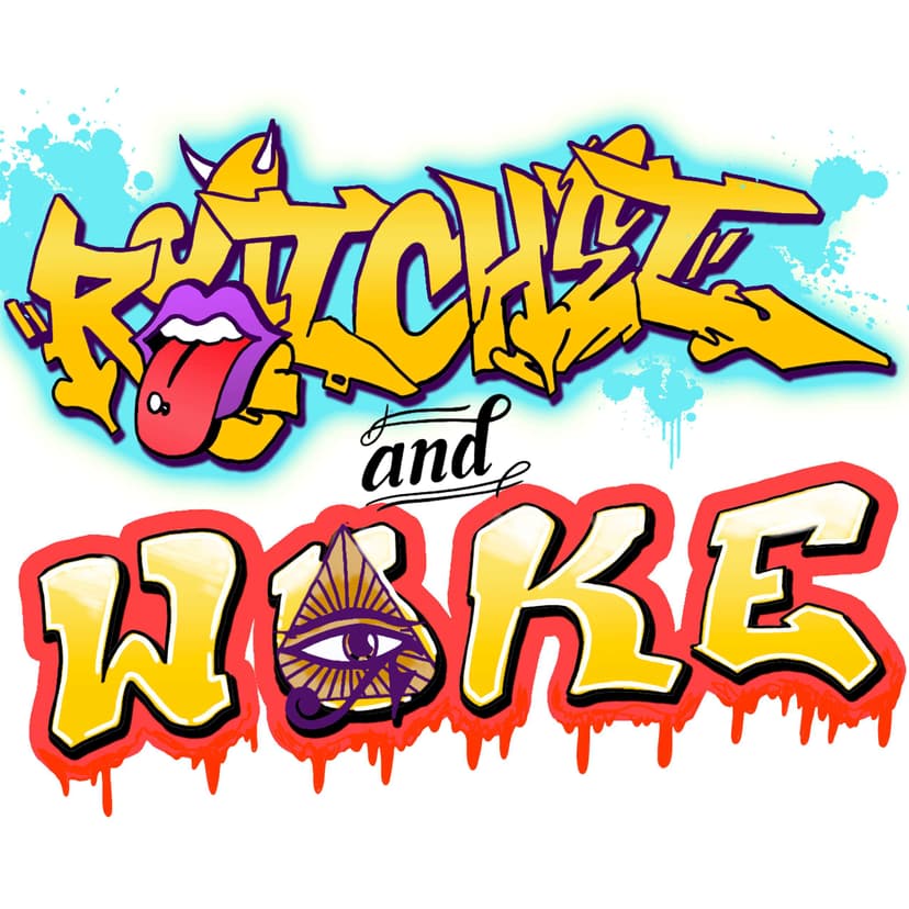 ratchet and woke podcast - podcast cover