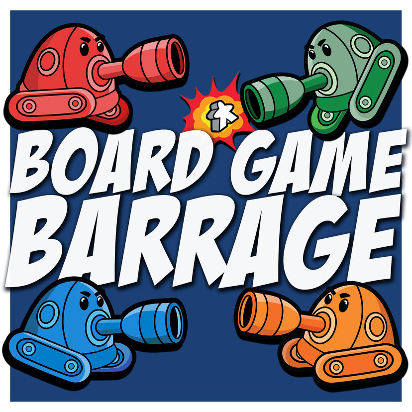 Board Game Barrage - podcast cover