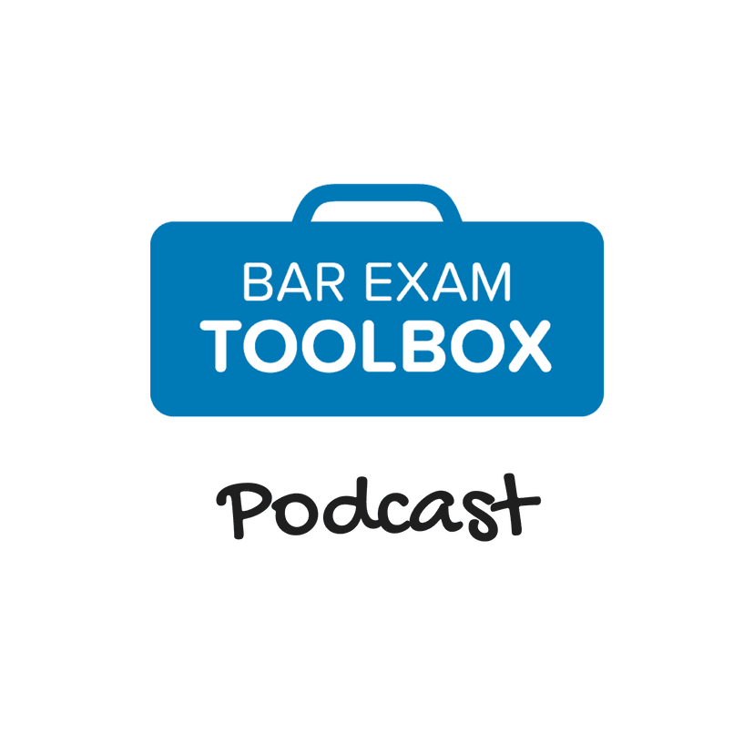 The Bar Exam Toolbox Podcast: Pass the Bar Exam with Less Stress - podcast cover