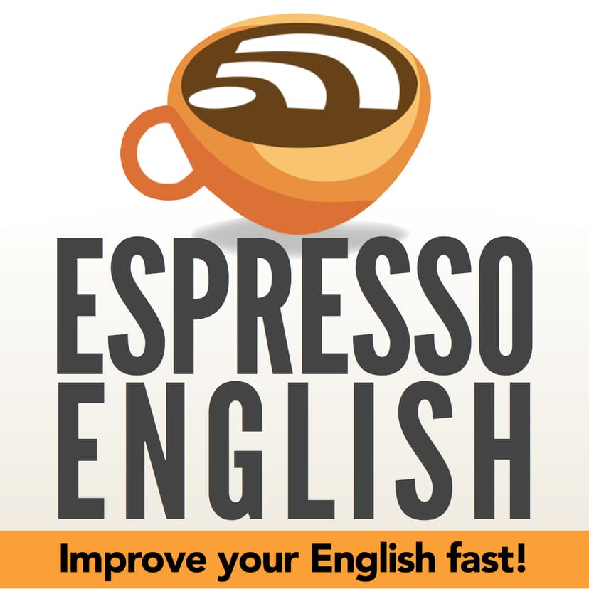 Espresso English Podcast - podcast cover