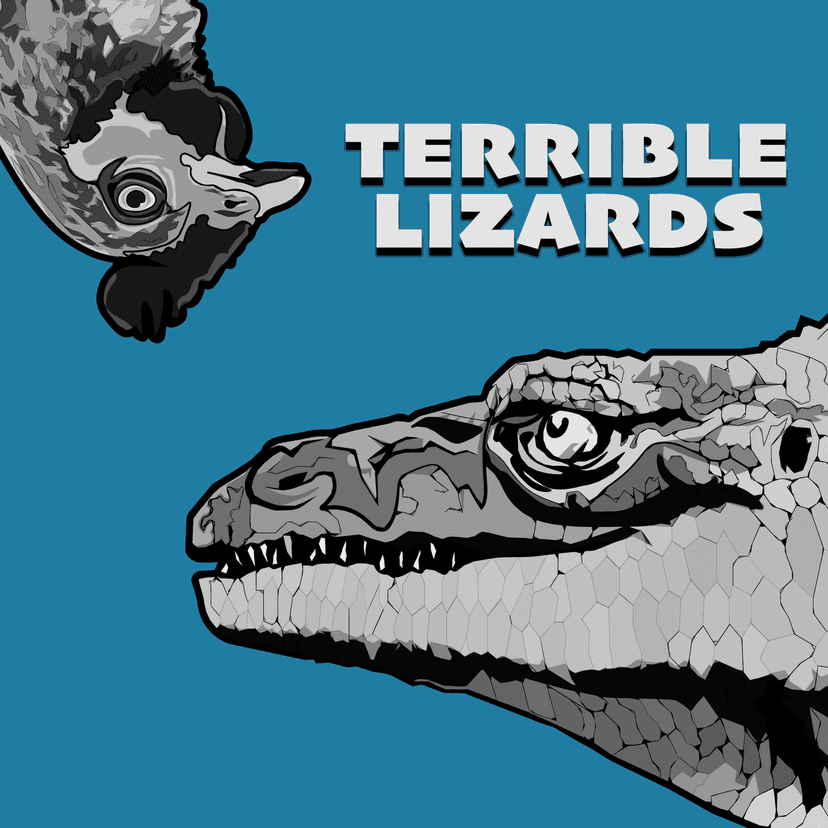 Terrible Lizards - podcast cover