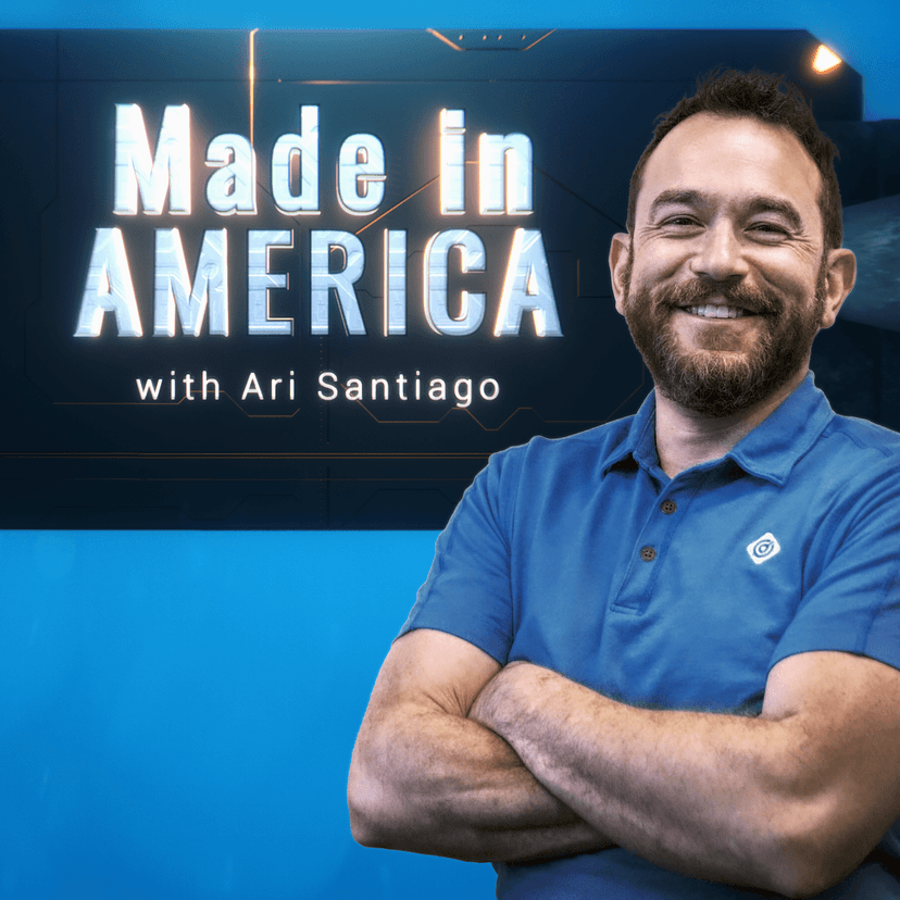 Made in America with Ari Santiago - podcast cover