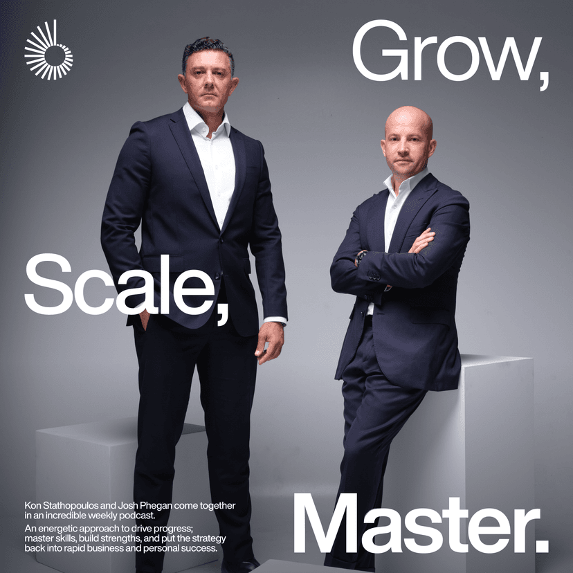 Grow, Scale, Master - podcast cover