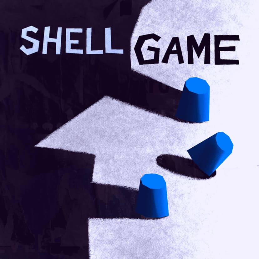 Shell Game - podcast cover