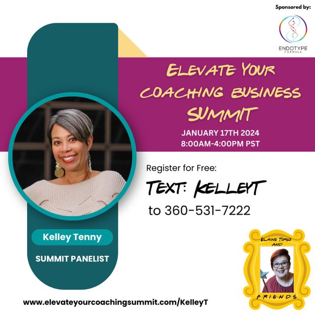 Meet the Panelist: Kelley Tenny of Elevate your Coaching Business Summit. Topic: AI Tools & Content - podcast episode cover