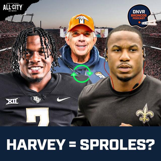 Will R.J. Harvey start & play the same role in Sean Payton’s offense in Denver as Darren Sproles? - podcast episode cover