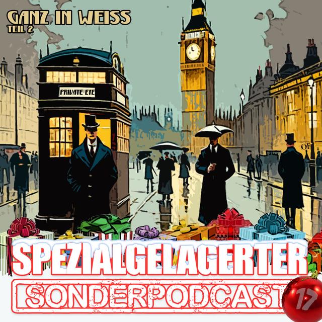 Spezialgelagerter Adventskalender 2023- Tür 17: Private Eye - Ganz in weiss (Teil 2) - podcast episode cover