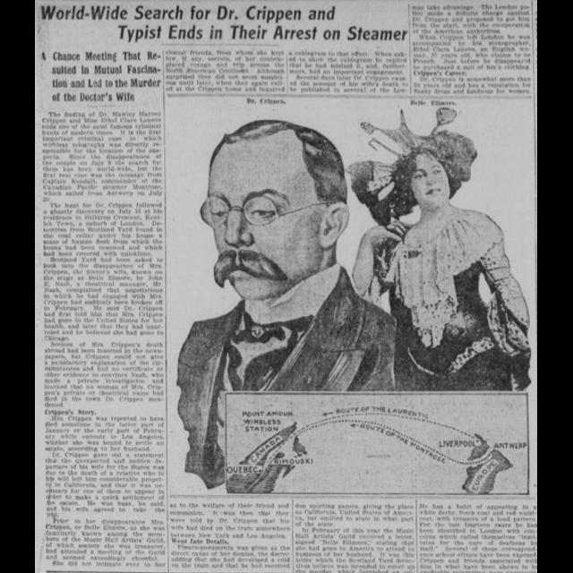The Men Who Caught Crippen (Artists Accused of Being Jack the Ripper) - podcast episode cover